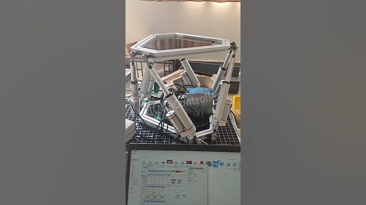 Small 6DoF platform: Electric Linear Actuator enable six degrees of freedom!