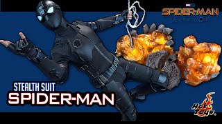 Hot Toys Spider-Man Far from Home Stealth Suit Spider-Man Deluxe Version | Video Review