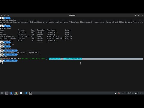 How to create symbolic links for libraries (LD_LIBRARY_PATH) hqdefault