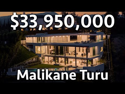 33,955,000 Dolarlık BEVERLY HILLS Modern Mega Malikane Turu