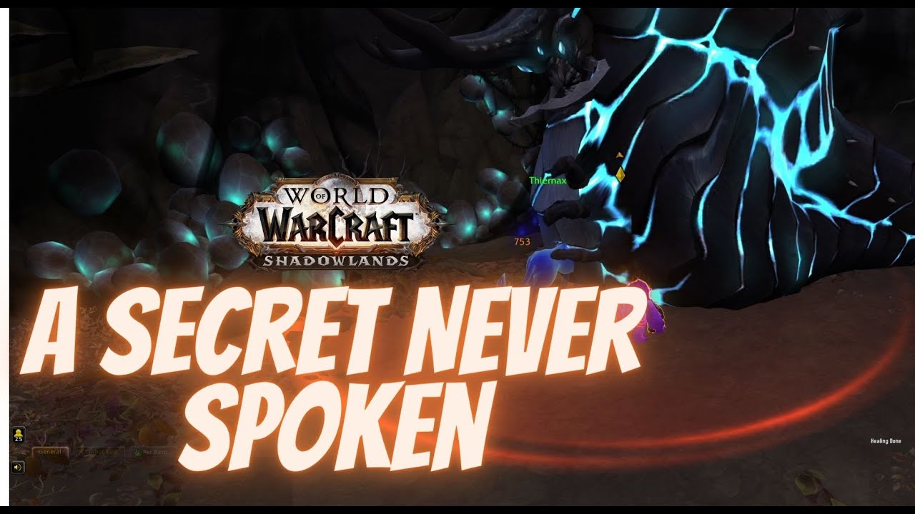 A Secret Never Spoken Quest WoW - Shadowlands - YouTube