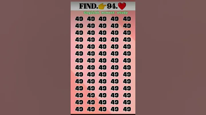 Find94 odd number puzzleiq level math #iqtest #quiz #puzzle#logicriddles#logicpuzzle