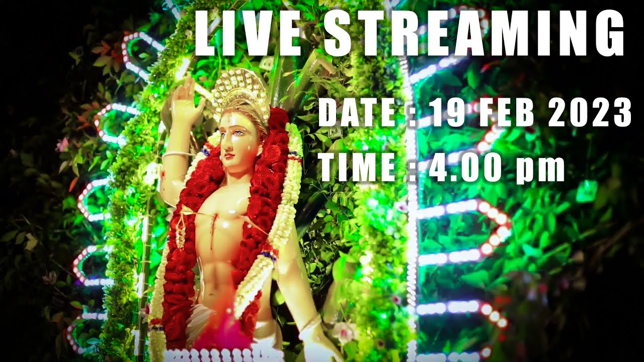 St.Sebastian Church Moongode Live streaming Sunday 4.00 pm