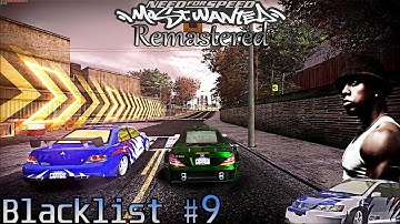 NFS Most Wanted [REMASTERED] 4K- Blacklist#9(Earl) Challenge Race