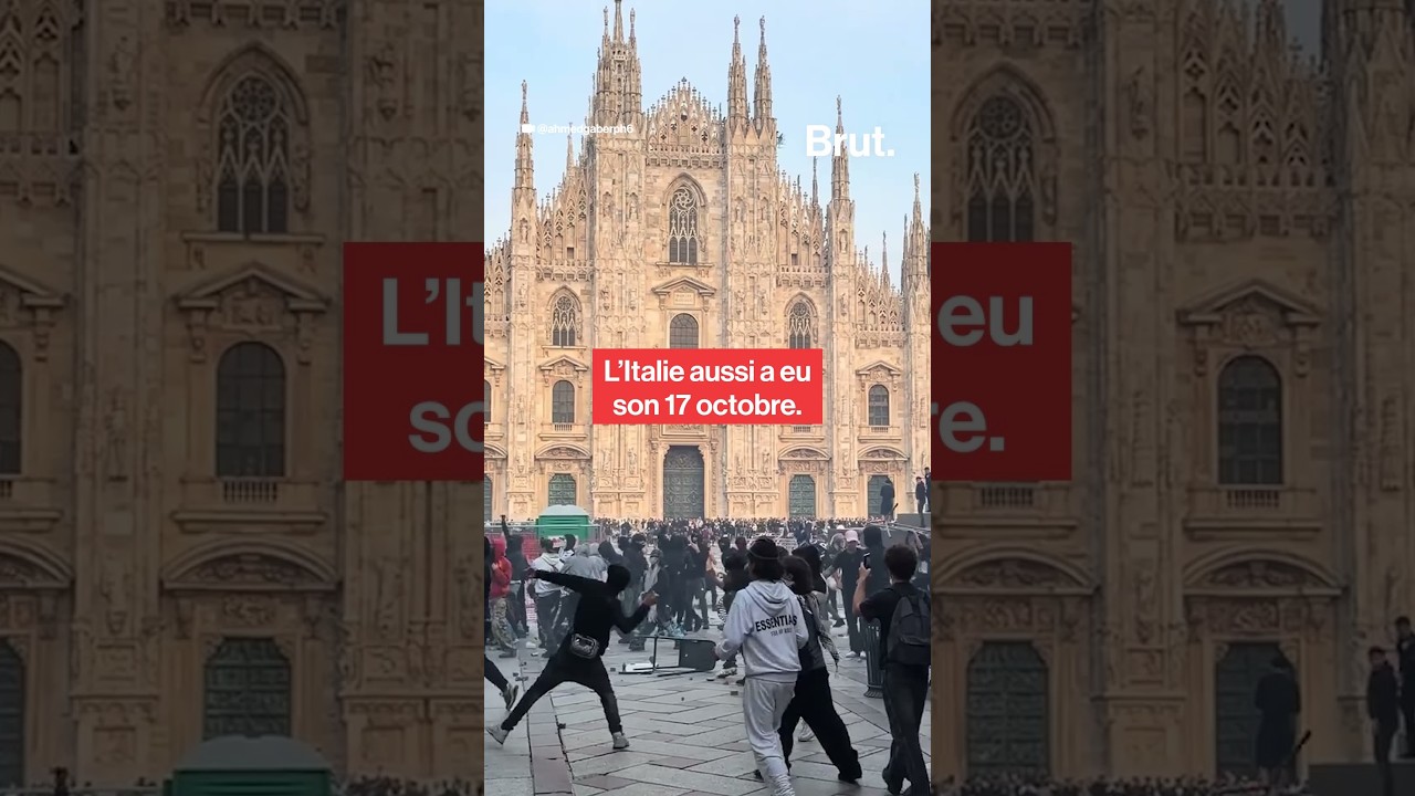 L’Italie aussi a eu son 17 octobre, initié notamment par le mouvement “Italia in Piazza”