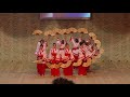 Стилизованный японский танец с веерами