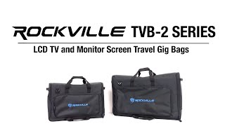 All About Your Rockville TVB Padded LCD TV Screen Gig Bag For 1 or 2 Monitors (TVB1924-2, TVB2732-2) screenshot 4