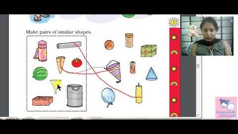 Grade 1 Maths Shapes and Space part3 CBSE NCERT explanation in Hindi with Exercise