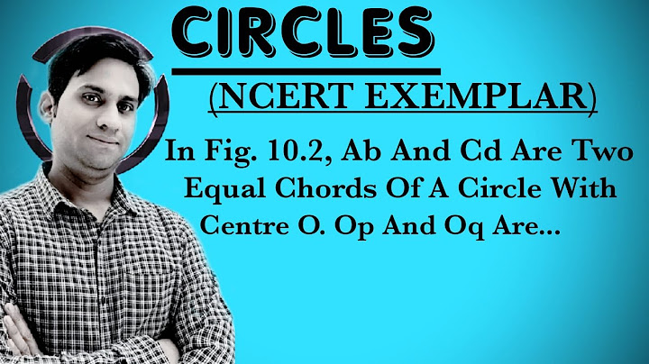 Ab and cd are two chords of a circle with centre o such that ∠ aob 80 then the value of ∠ COD