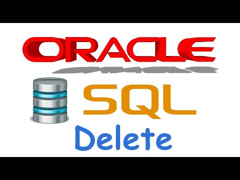 Video: ¿Cómo elimino una fila en Oracle SQL?