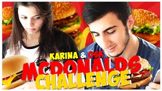 MCDONALDS CHALLENGE!!  УБИЙСТВЕННЫЕ БУРГЕРЫ