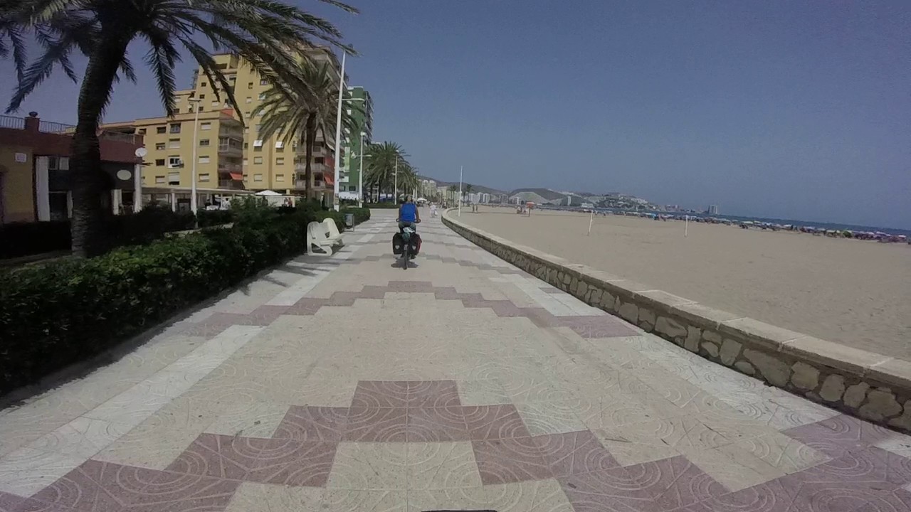 Cycling Cullera Beach, Spain