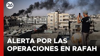 MEDIO ORIENTE | Egipto advierte de la "grave amenaza" de las operaciones en Rafah