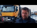 Укладчик-отсыпщик обочин HYDROG DG 1500 и Renault Trucks Россия