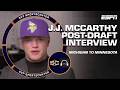 Jj mccarthy on journey from michigan to minnesota  give me the playbook  sc with svp