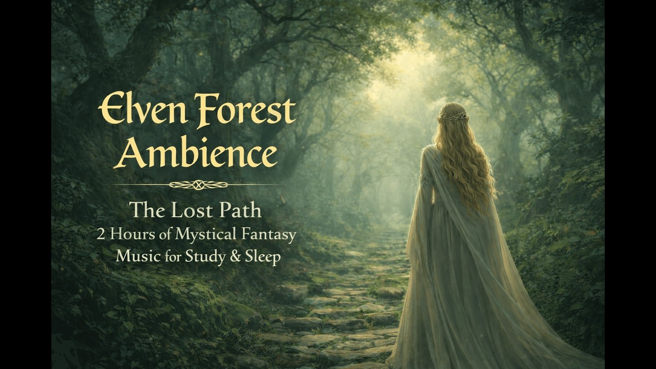 Elven Forest Ambience The Lost Path  2 Hours of Mystical Fantasy Music for Study & Sleep (2 Hours)