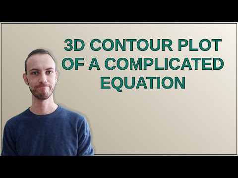 Mathematica: 3D contour plot of a complicated equation