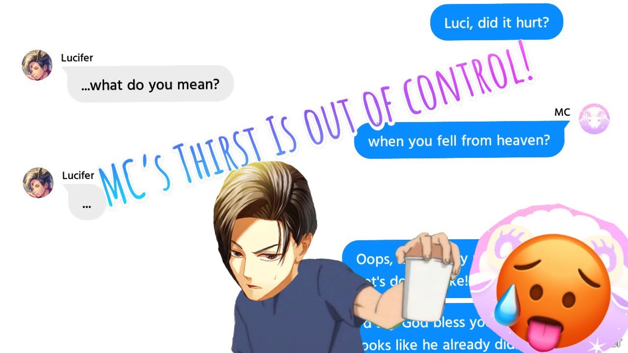 MC's thirst CANNOT be contained | Obey Me Texting Story
