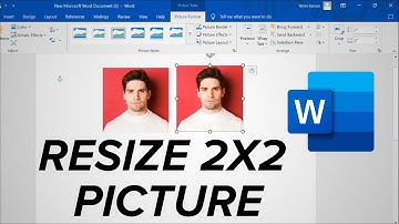 How To Resize 2x2 Picture In Microsoft Word