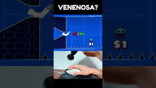 VENENOSA VS 50 Click Wave Locked Wall in Geometry Dash! #shorts