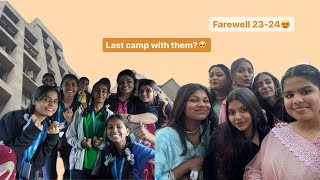 Farewell 2024 | Camp | Friends | Srushti Bhanushali