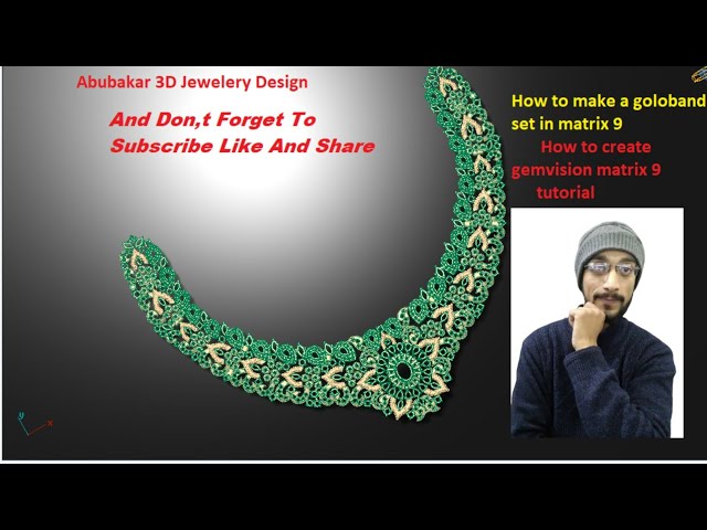 how to create a jewelery set design in matrix 9/how to make gemvision tutorial class=