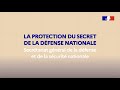 La protection du secret de la dfense nationale