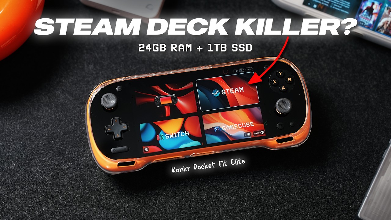 This is a Steam Deck Killer - Konkr Pocket Fit 8 Elite!
