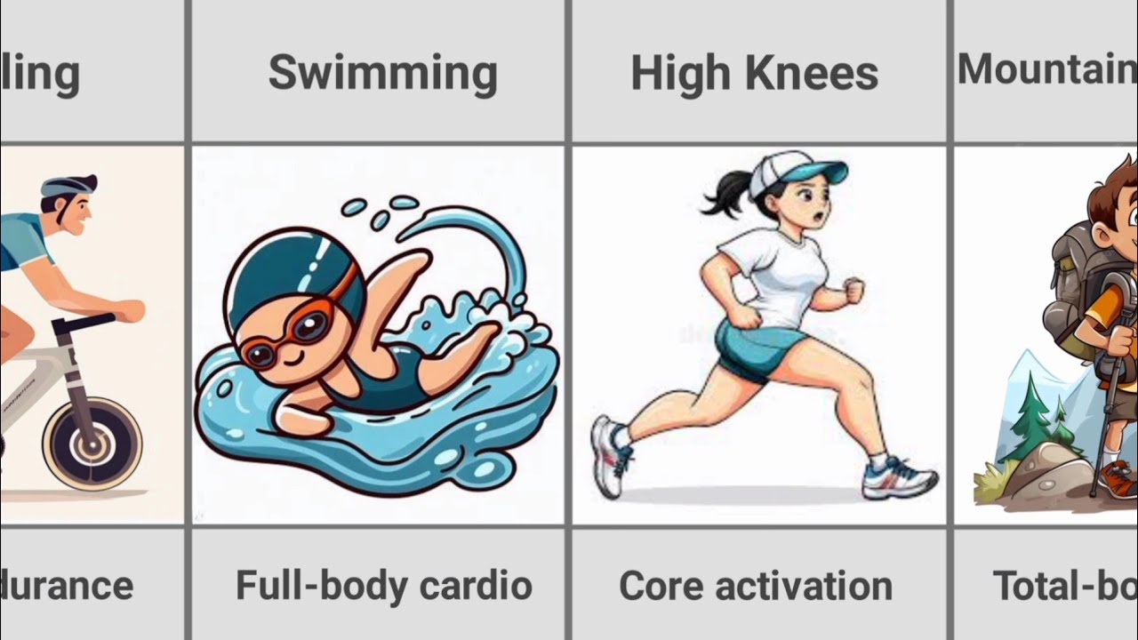 Types of Exercise and Their Benefits