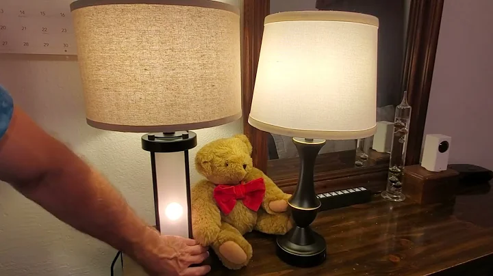 Comparing  Bedside USB charging lamp sets (2)   -   Roria switch lamps  VS.  Luvkczc  Touch lamps