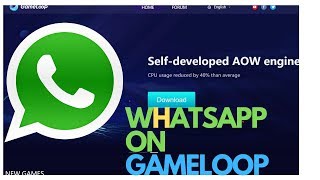 WHATSAPP ON GAMELOOP EMULATOR- WORKING!! screenshot 3