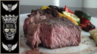 HOVĚZÍ STEAK Z VYSOKÉHO ROŠTĚNCE NA GRILU - RIB-EYE STEAK - VIDEORECEPTY - RECEPTY