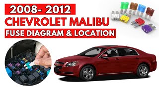 Chevrolet Malibu (2008 to 2012) Fuse Box Diagrams & Location Guide