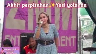dangdut di panggung hajatan'akhir perpisahan'yosi yolanda'Dipopulerkan Elvy Sukaesih