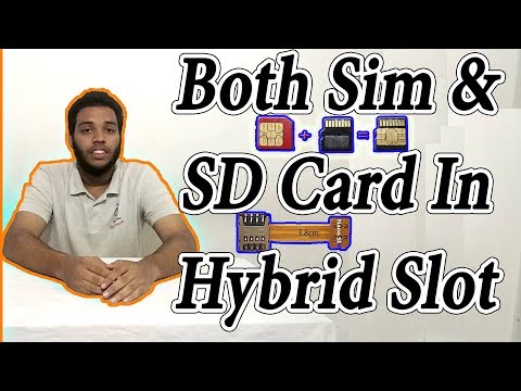 Video: Kāds hibrīda SIM slots?