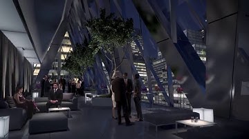 Norman Foster 3D animation
