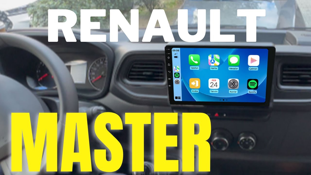 Pantalla Renault Master 2020 CAR PLAY, ANDROID AUTO
