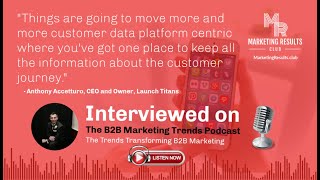 Anthony Accetturo - The Technology-driven Customer Journey
