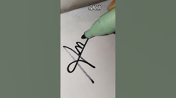 Aman new style signature 👍write down your name in the comment box #short#video#viral#subscribe#speed
