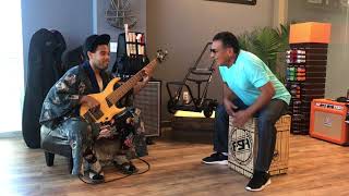 Alex Acuña and Bubby jam "The things you see" - Cajon and Bass