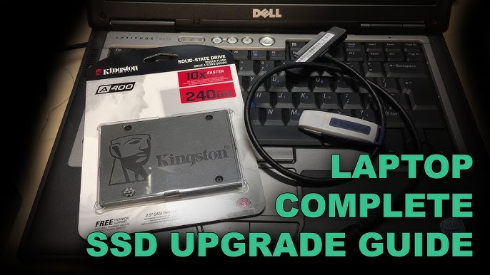 brændt for mig Melankoli Upgrade Laptop to SSD || Dell Latitude d630 || How-to Replace Hard Drive ||  Tech || Nervous Nick - YouTube