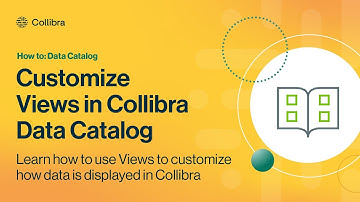 Customize Views in Collibra Data Catalog