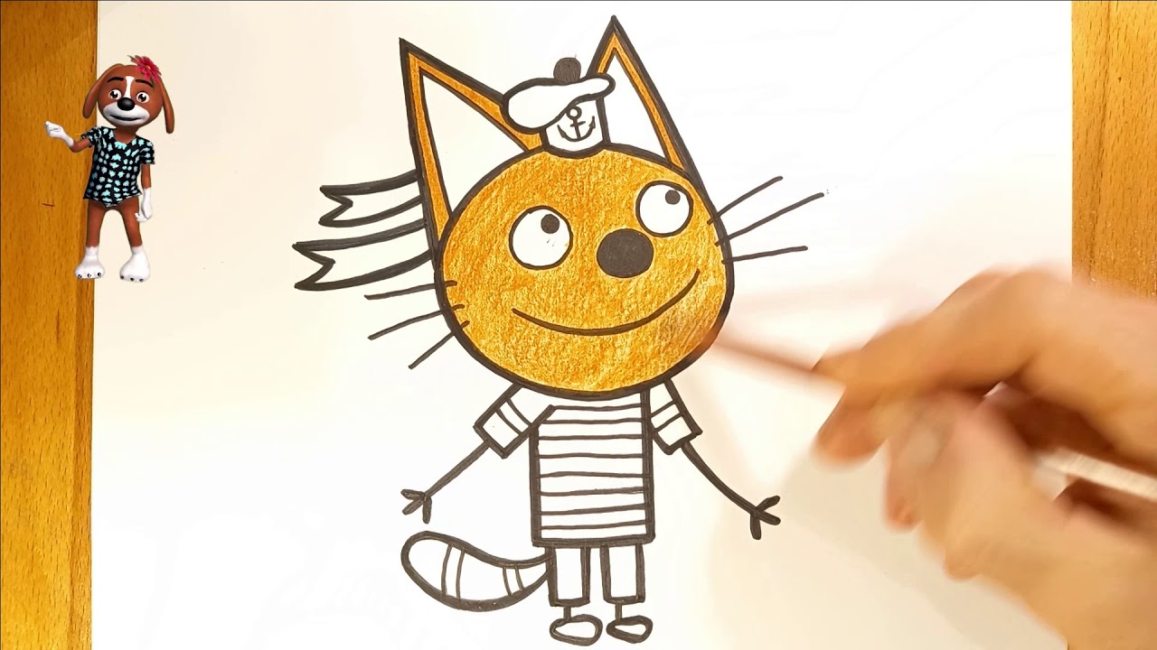 Как нарисовать коржика