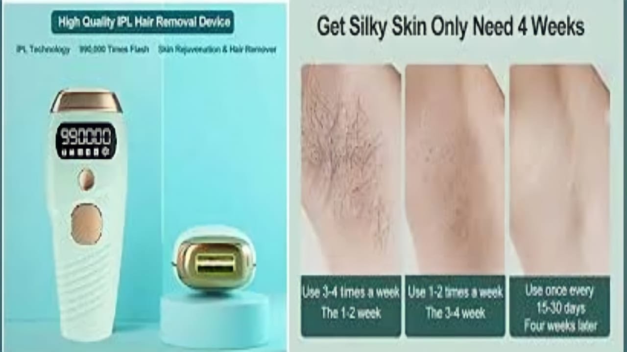 CELLEXXA IPL Photon Hair Removal Equipment 999999 Flashes Painless