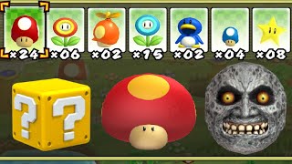 What happens when a Item Block, a Giga Mushroom and Majoras Moon uses Mario's Power-Ups? screenshot 2