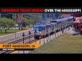 Live railcam fort madison iowa usa  virtual railfan