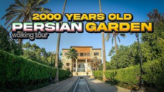 What did Persian gardens look like 2000 years ago?