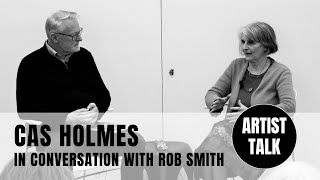 Artist Talk -  Textile artist Cas Holmes in conversation with Rob Smith