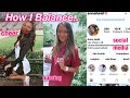 How I Balance Cheerleading, Nursing School, & Social Media.