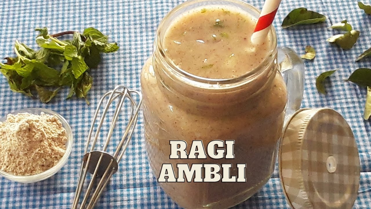Ragi Ambli | Ragi Malt Savory | How to make Ragi Kanji | Ragi Porridge ...